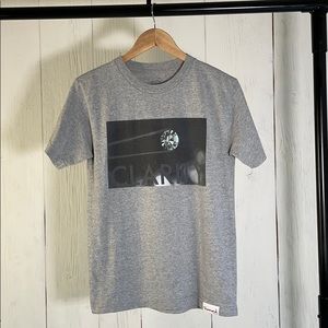Diamond supply co. Clarity Logo gray Graphic Tee